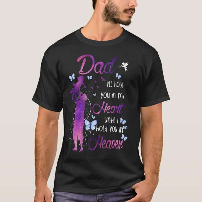 My Dad is my Guardian Angel Daddy's Girl T-Shirt (Front)