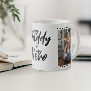 My Dad Is My Hero   Photo Fathers day  Coffee Mug