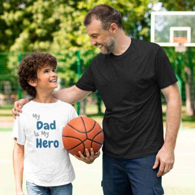 My Dad Is My Hero T-Shirt (Creator Uploaded)