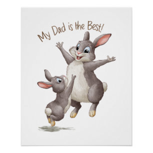 My Dad Is The Best Poster