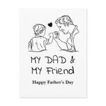 My Dad & My Friend I Happy Father's Day