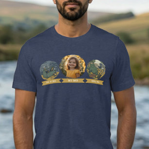 My Dad Photo DIY Fix-It Dad Grill Dad Tri-Blend Shirt