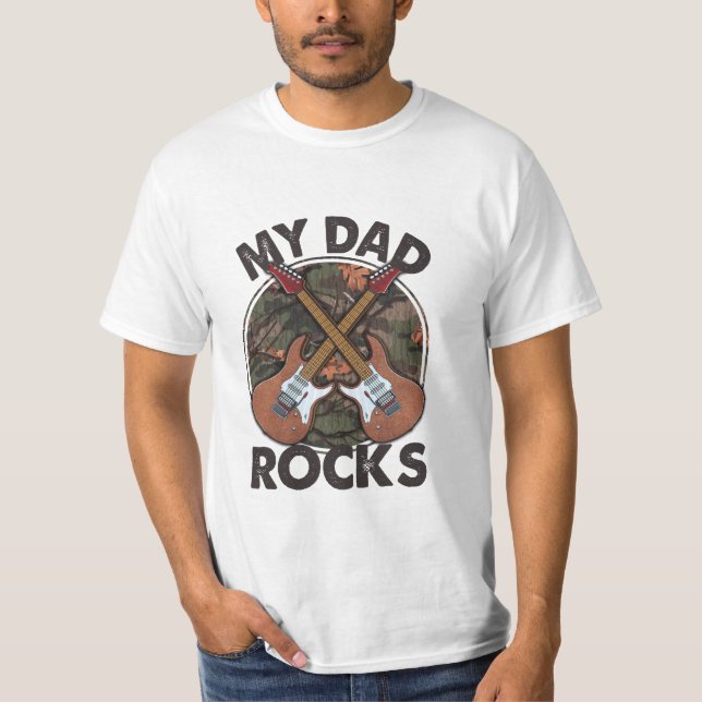 My Dad Rocks T-Shirt (Front)