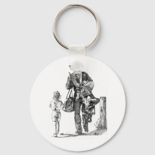 My Dad´s a Cowboy Key Ring
