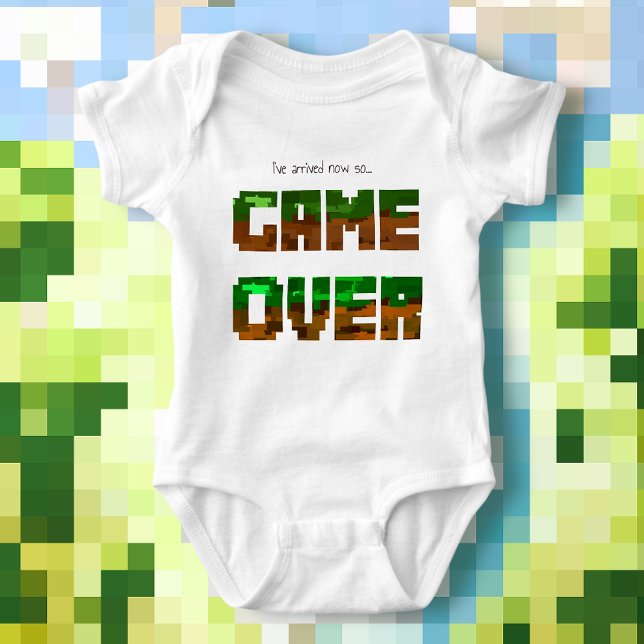 My Dad’s A Gamer Baby Bodysuit (Gamer dad baby suit)