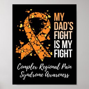 My Dad’s Fight Complex Regional Pain Syndrome Awar Poster