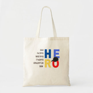 My Dad the hero-teacher father chauffeur son Tote Bag