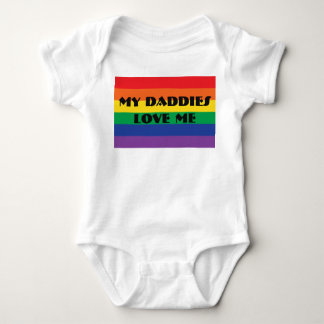 My Daddies Love Me Baby Bodysuit