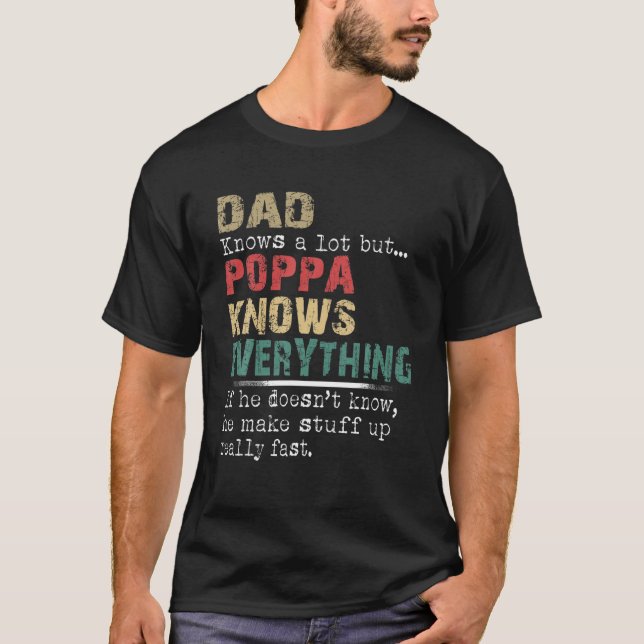 My Daddy Is 50 Years Old 1972 50Th Birthday Gift F T-Shirt (Front)