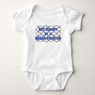 My Daddy is a Cage Fighter! MMA Design Baby Bodysuit
