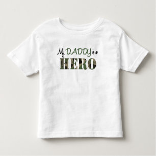 My DADDY is a HERO Toddler T-Shirt