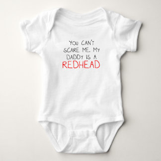 My Daddy Is A Redhead Baby Bodysuit