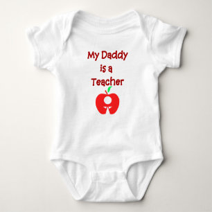 My Daddy is a Teacher Baby Bodysuit