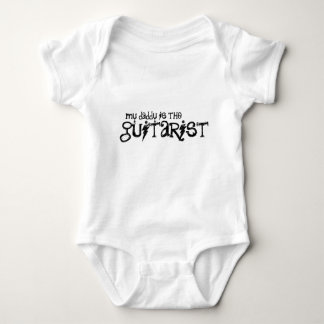 My Daddy is the Guitarist Baby Bodysuit
