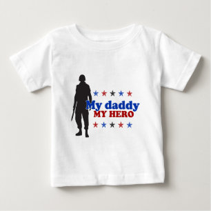 My daddy, My hero Baby T-Shirt