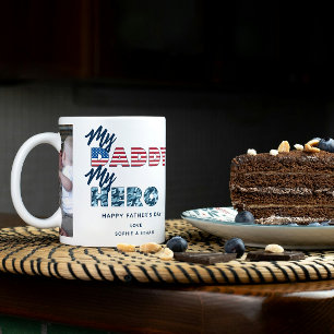 My Daddy My Hero Military Father's Day 2 Photo Coffee Mug