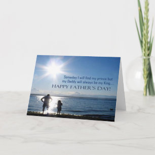 My Daddy My King Father's Day Card