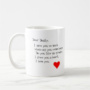 My daddy's a hero .. coffee mug