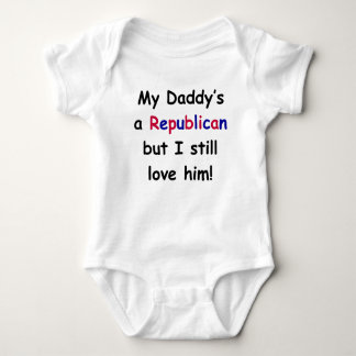 My Daddy's a Republican Baby Bodysuit