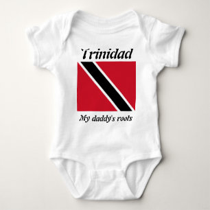 My daddy's roots trinidad kids t-shirts