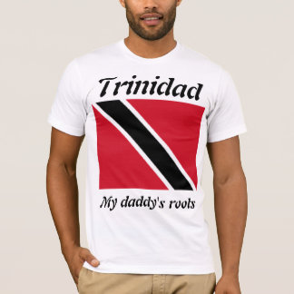 My daddy's roots Trinidad mens t-shirts