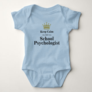 My Dad's A School Psychologist Baby Bodysuit