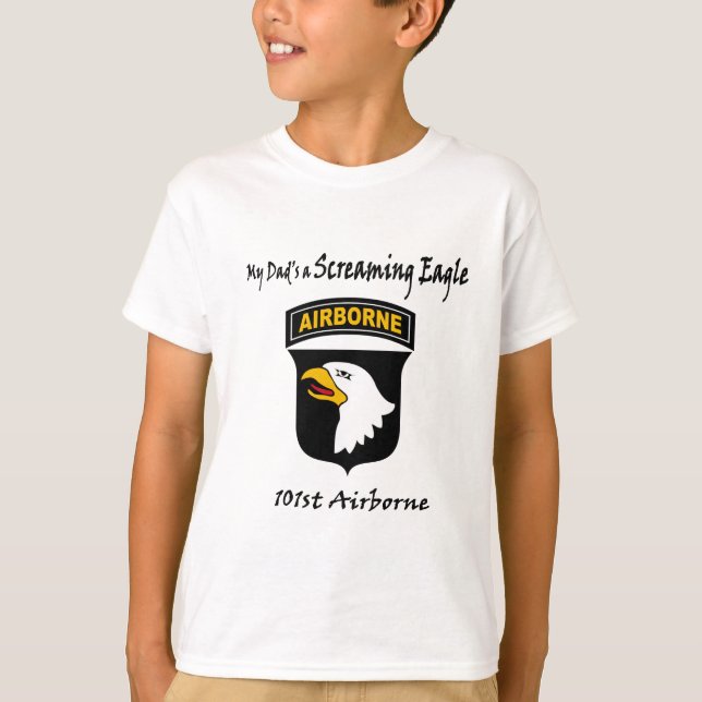 My Dad's A Screaming Eagle T-Shirt (Front)