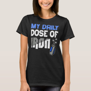 My Daily Dose Of Iron Men S Golf   Funny Retiremen T-Shirt