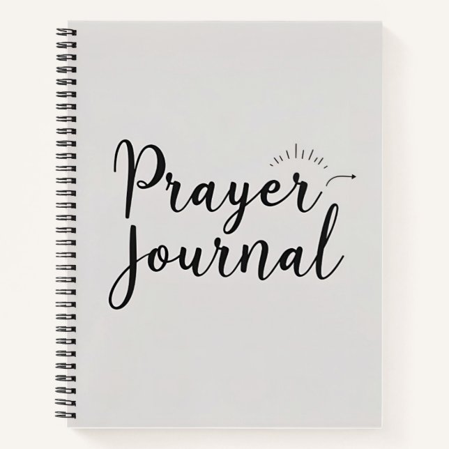 My Daily Prayer Journal – Personalised Notebook fo (Front)