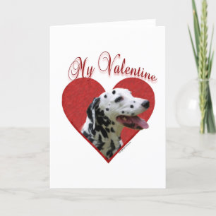 My Dalmatian Valentine Holiday Card