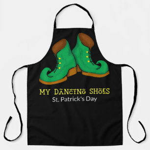 My Dancing Shoes St. Patrick's Day Apron
