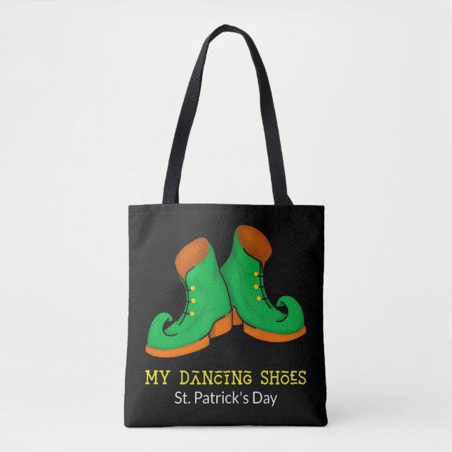 My Dancing Shoes St. Patrick's Day Tote Bag  (Front)