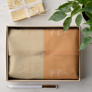 My Darling I Love You Tissue Paper