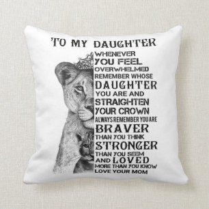 My Daughter Cushion