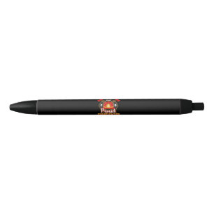 My Daughter Has Your Back Proud Firefighter Dad Black Ink Pen