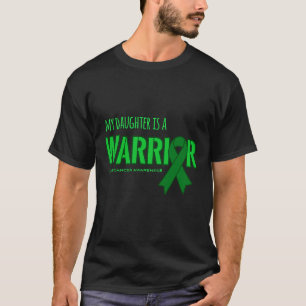 My Daughter is a Warrior Liver Cancer Support T-Shirt