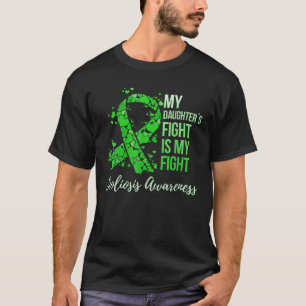 My Daughter s Fight Is My Fight Scoliosis Awarenes T-Shirt