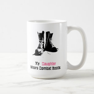 My Daughter Wears Combat Boots Coffee Mug