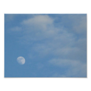My Daytime Moon - Kodak Pro Photo Print