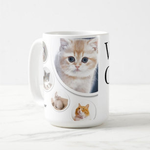 'My Dear Cat' Modern   Coffee Mug  