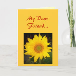 My Dear Friend...Greeting Card