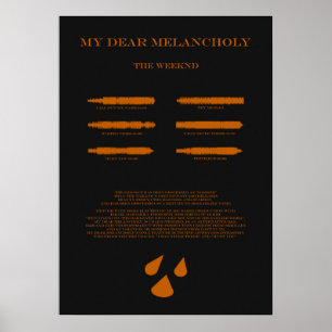 My Dear Melancholy Poster