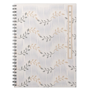 My Diet Plan Notebook