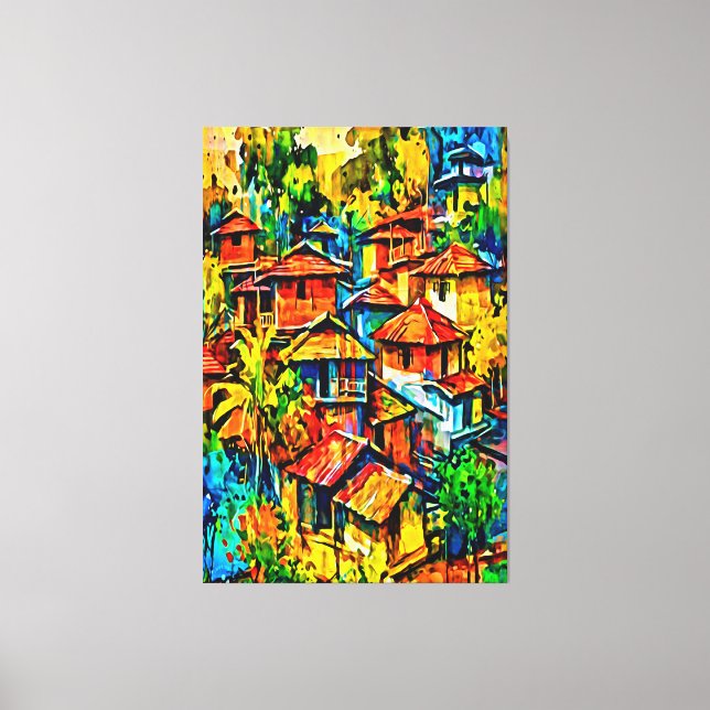  My digital art brush Canvas Print (Front)