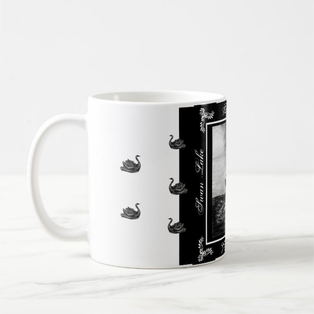 My Digital drawing Swan Lake Mug LS  (Left)
