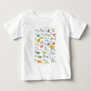 My Dinosaur Alphabet Baby T-Shirt