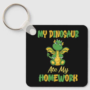 My Dinosaur ate my Homework  Key Ring