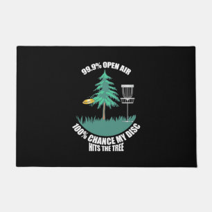 My Disc Golf Hits The Trees Doormat