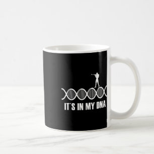 My Dna Biathlon Fingerprint Skiing Slogan Shooting Coffee Mug