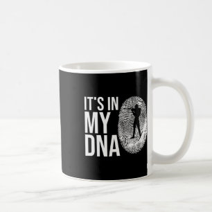 My Dna Biathlon Fingerprint Skiing Slogan Shooting Coffee Mug